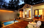 jacuzzy villa, luxury resort swimming pool kerala, thekkady, Vandanmedu